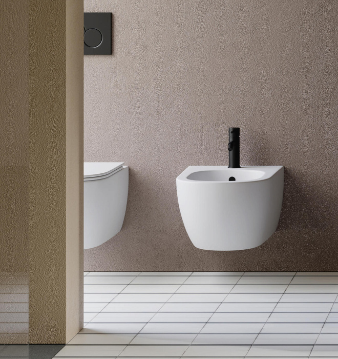 Подвесное биде Pin Wall-Hung Bidet, NIC Design