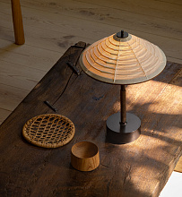 Портативная настольная лампа N-TL01, Karimoku Case