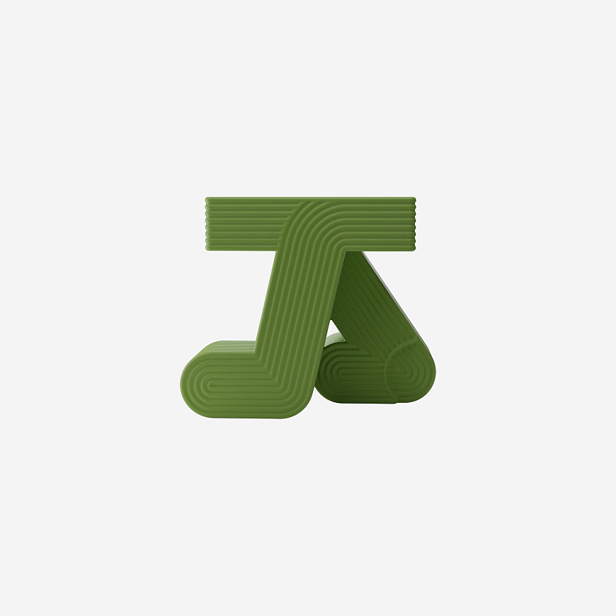 Приставной столик Walking Green, Qeeboo