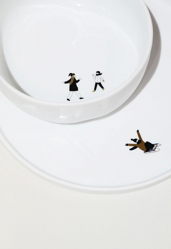 Сервировочный набор на одного человека. Сет №3, Räder