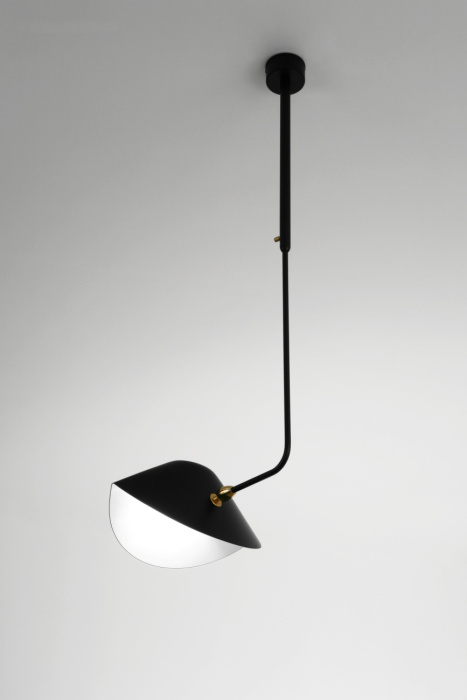 Подвесной светильник Curved Library Ceiling Lamp, Serge Mouille