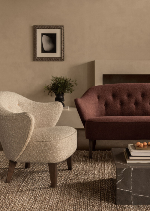 Кресло Ingeborg Lounge Chair, Textile, Audo Copenhagen (ex. Menu)