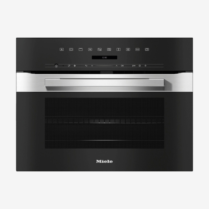 Компактный духовой шкаф с СВЧ Miele H 7240 BM EDST/CLST, Miele