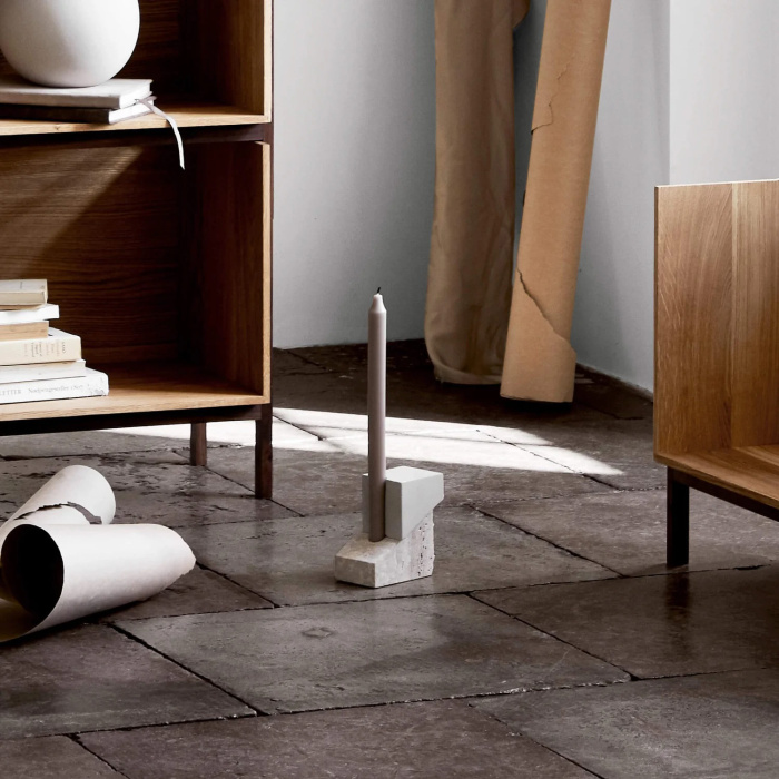 Подсвечник Offset Candleholder, Kristina Dam Studio