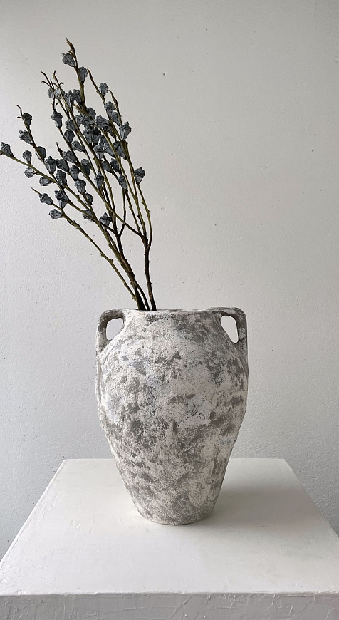 Ваза-сосуд с ручками в стиле Ваби-Саби, Marina Zaitseva