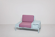 Двухместное кресло Splitted Love Seat with drawer, 
