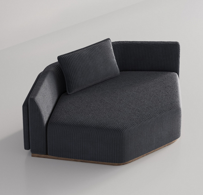 Кушетка Domus Lounge Daybed, MODÉNATURE