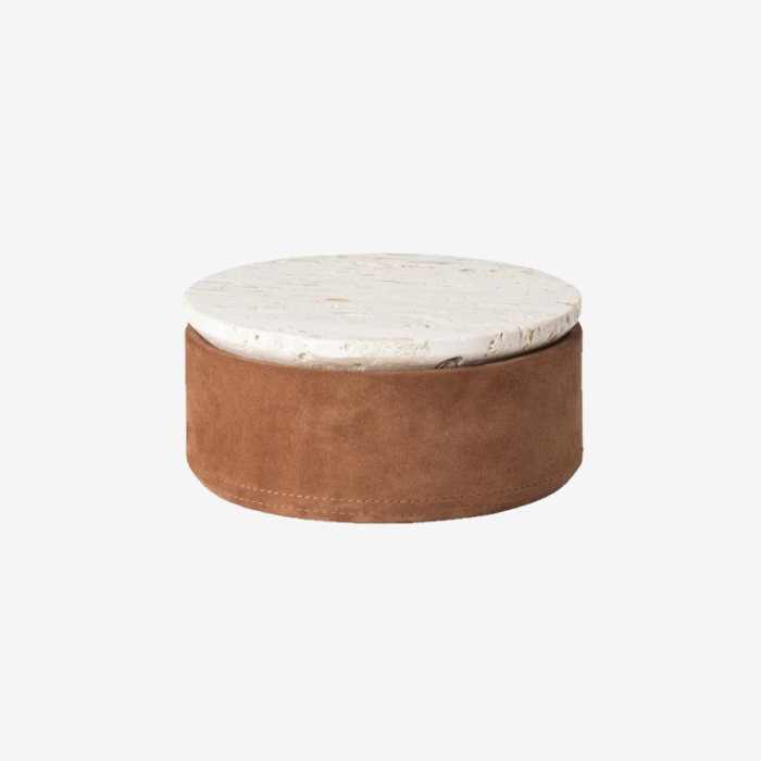Шкатулка Suede Box, Kristina Dam Studio