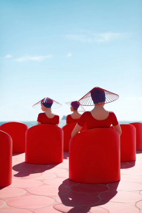 Уличное кресло Lipstick Armchair, Diabla