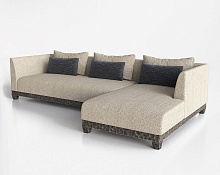 Диван Megeve Sectional Sofa, MODÉNATURE