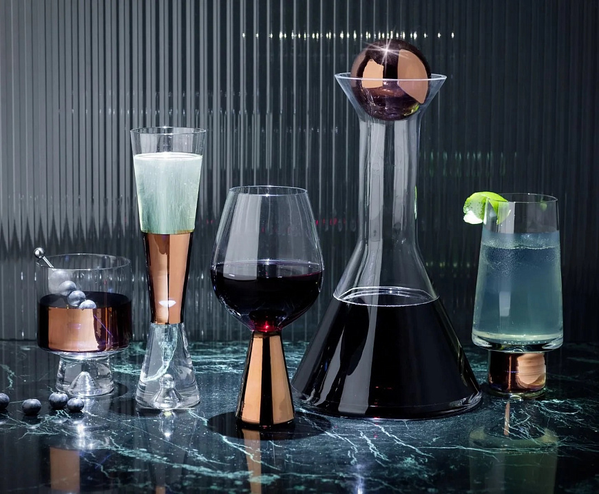 Бокал Tank Wine Copper set of 2, Tom Dixon