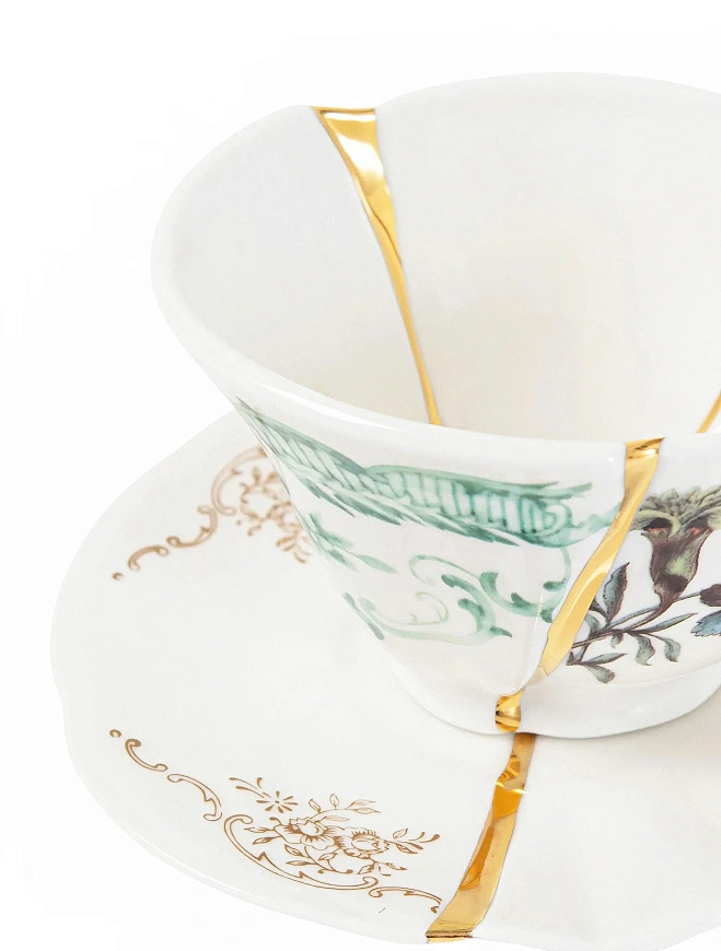 Чайная пара Kintsugi 3, Seletti