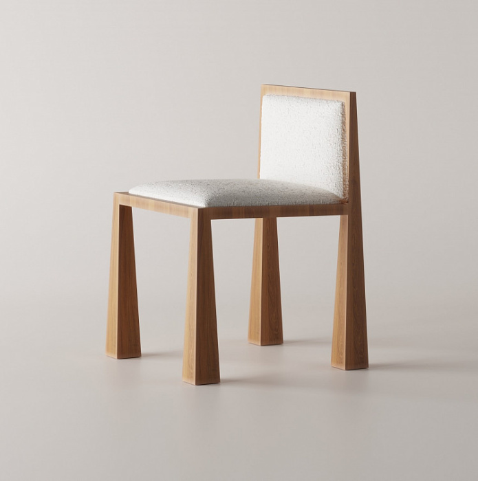 Стул Taki Chair с мягкой спинкой, MODÉNATURE