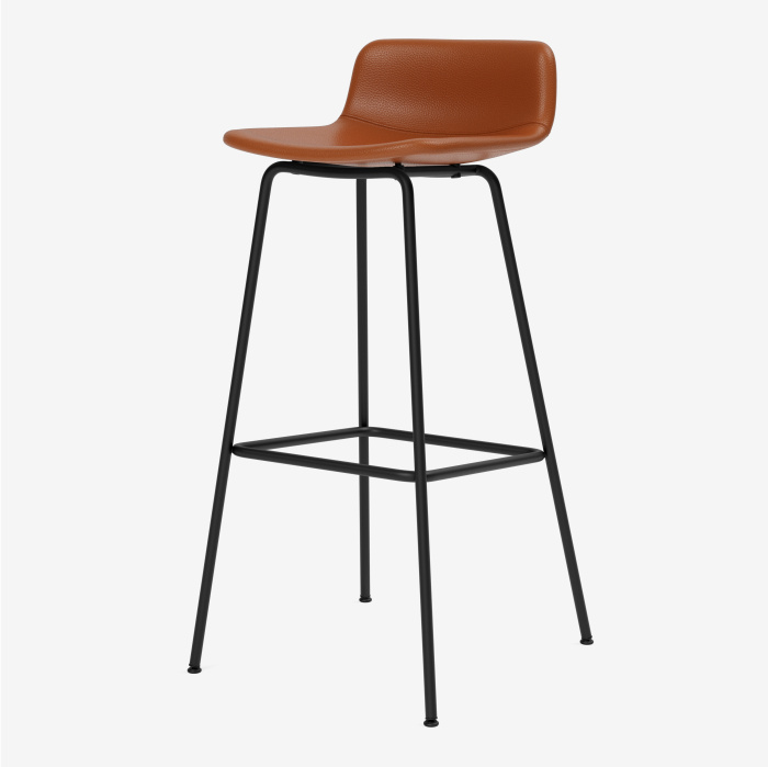 Барный стул Pato 4 Leg Stool в обивке, Fredericia