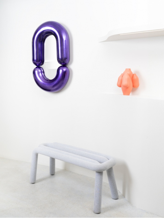 Настенное зеркало Zodiac Bumper mirror M, Moustache