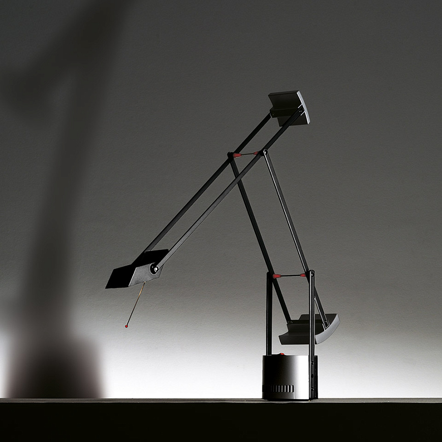 Настольная лампа Tizio Micro Black, Artemide