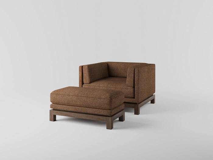 Пуф India Song Pouf, MODÉNATURE