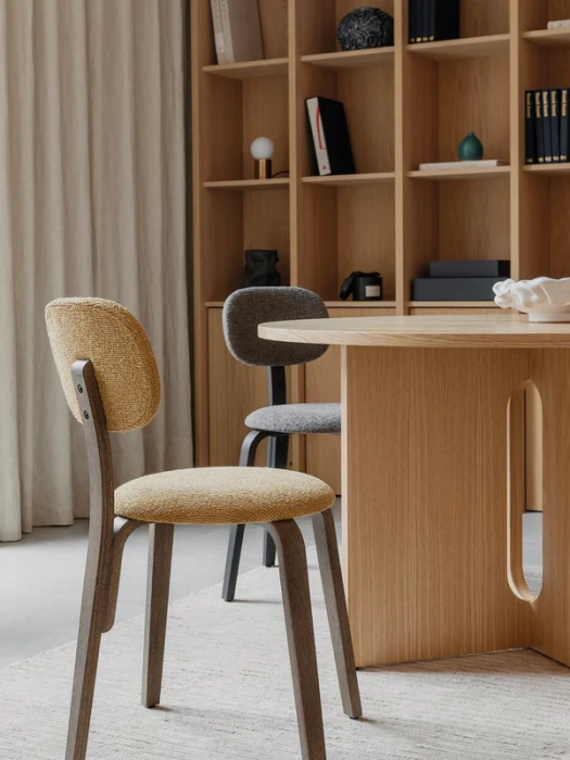 Обеденный стул Afteroom Plywood, Dining Chair Upholstered Seat & Back, Audo Copenhagen (ex. Menu)