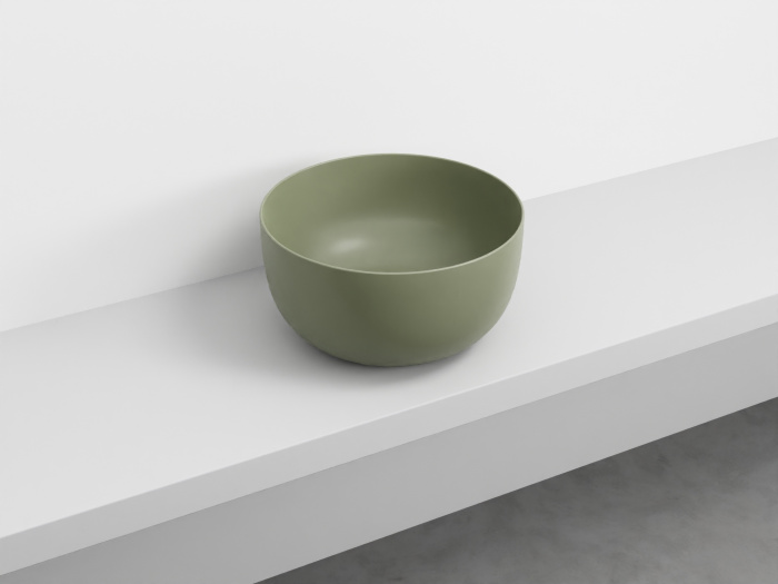 Накладная раковина без перелива Era Small On Top Bowl Ø40, Cielo