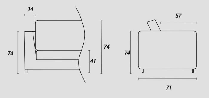 Кресло Vento, Ditre Italia