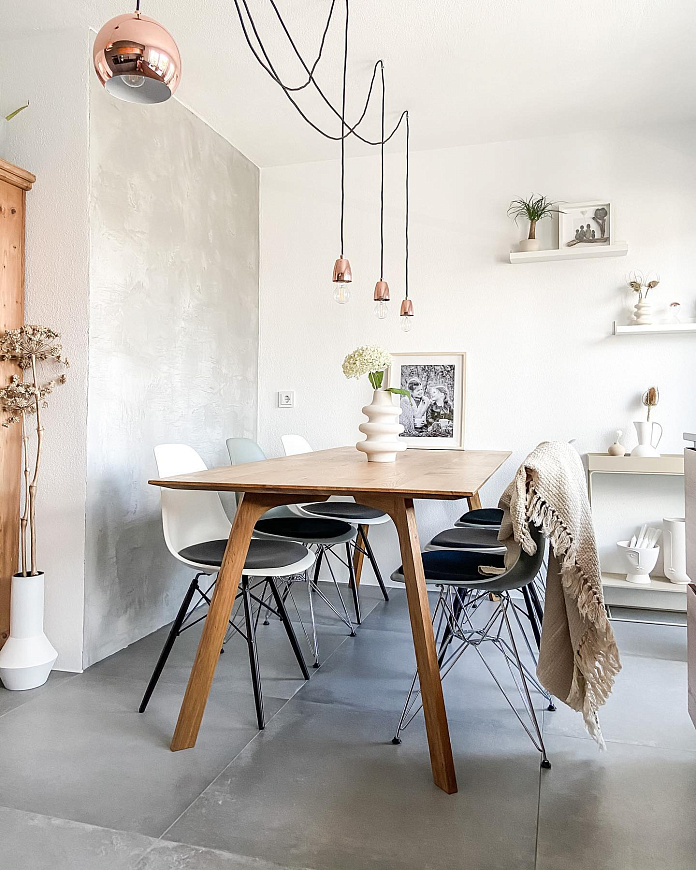 Стул Eames Plastic Side Chair RE DSR, Vitra