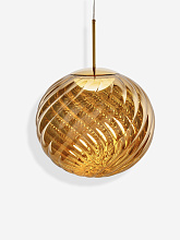 Подвесной светильник Whirl Large Gold, Tom Dixon
