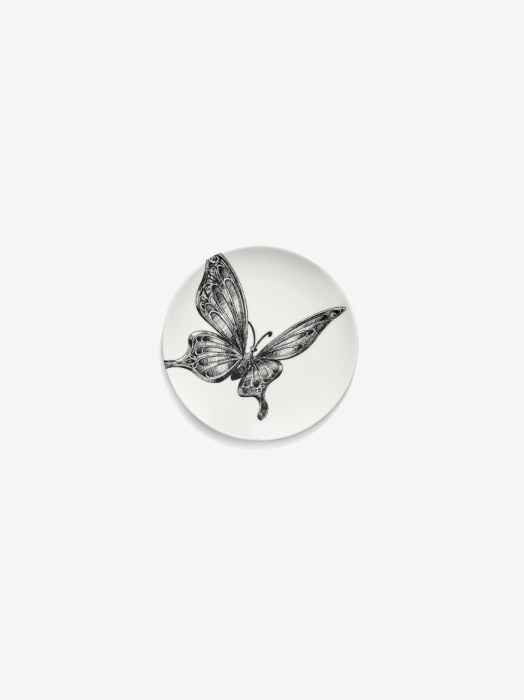 Тарелка для хлеба Bread plate butterfly white-black Unity, Serax