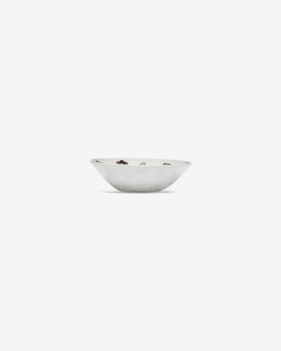 Набор из 2-х глубоких чаш Low Bowl S Dark Viola Midnight Flowers by Marni, Serax