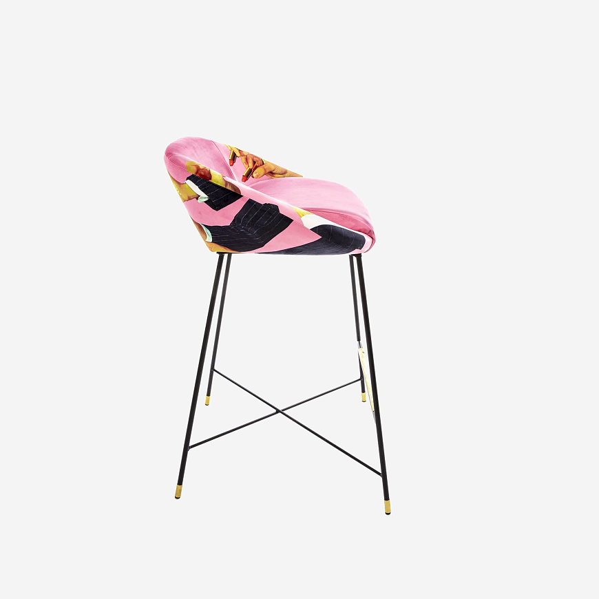 Барный стул Pink Lipsticks, Seletti