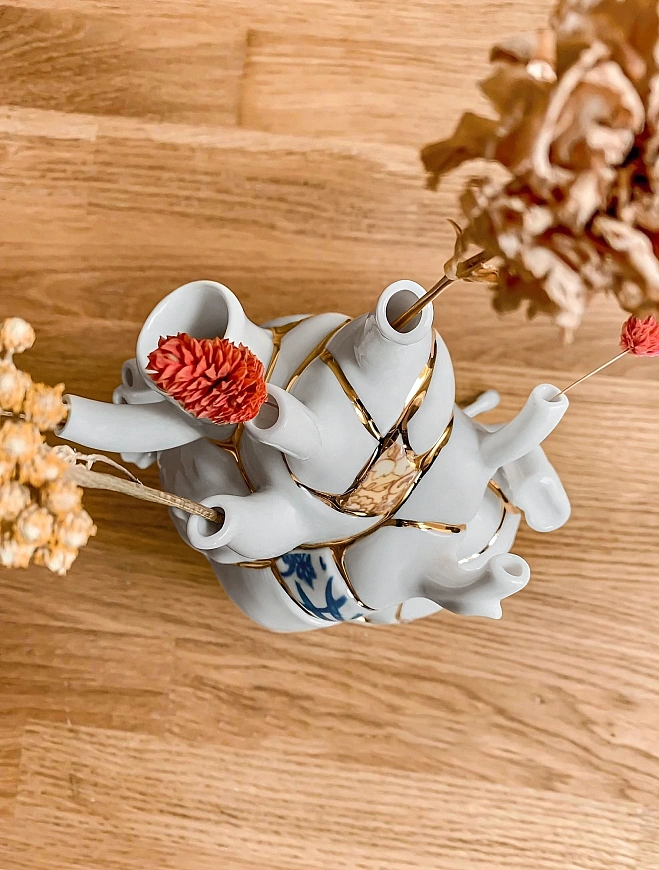 Ваза Love in Bloom Kintsugi, Seletti