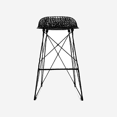 Барный стул Carbon Low Black with pad 