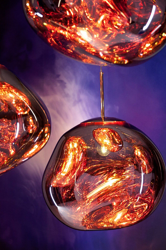 Подвесной светильник Melt Copper LED, Tom Dixon