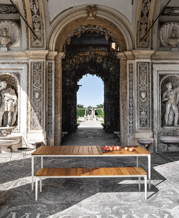 Уличная скамья Slim bench, Sovet Italia
