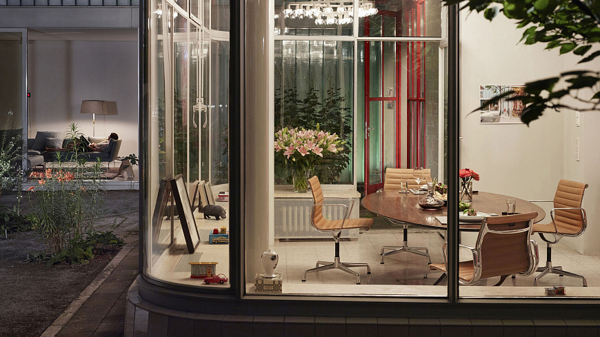 Стулья Aluminium Chairs EA 101/103/104, Vitra