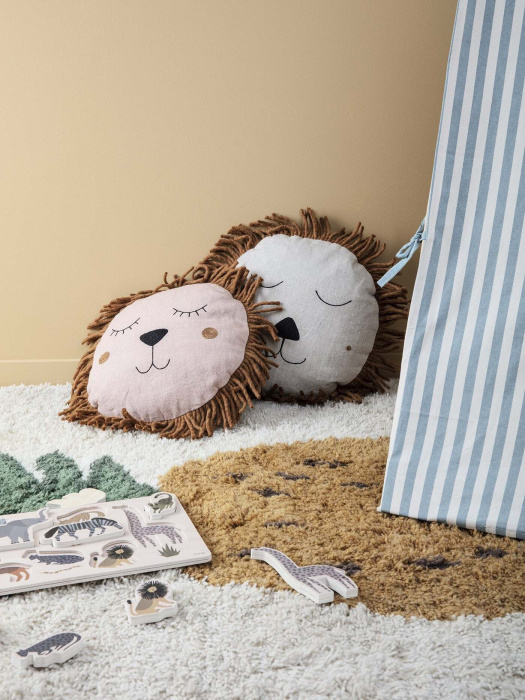 Декоративная подушка Safari Cushion — Lion, Ferm Living