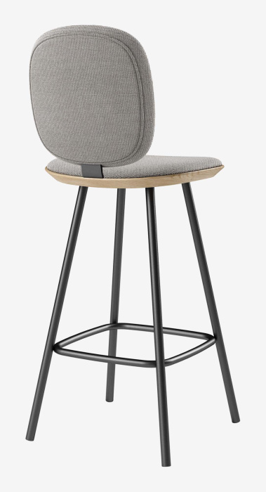 Полубарный стул Pauline Comfort Counter Stool 65 cm with metal legs, Brdr. Krüger