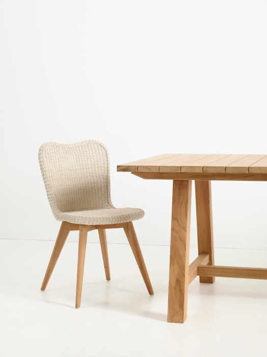 Уличный стул Lena Dining Chair Teak Base, Vincent Sheppard