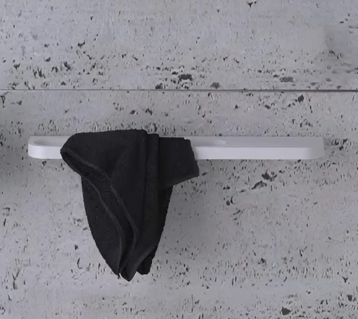 Держатель для полотенца Oval с полочкой настенный, Knief