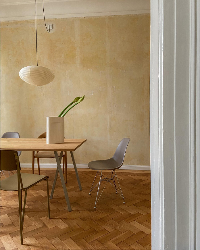 Стул Eames Plastic Side Chair RE DSR, Vitra