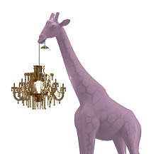 Торшер Giraffe In Love XS Dusty Rose, Qeeboo