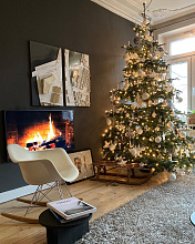 Кресло-качалка Eames Plastic Armchair RE RAR, Vitra