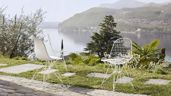 Стул Wire Chair DKR, Vitra