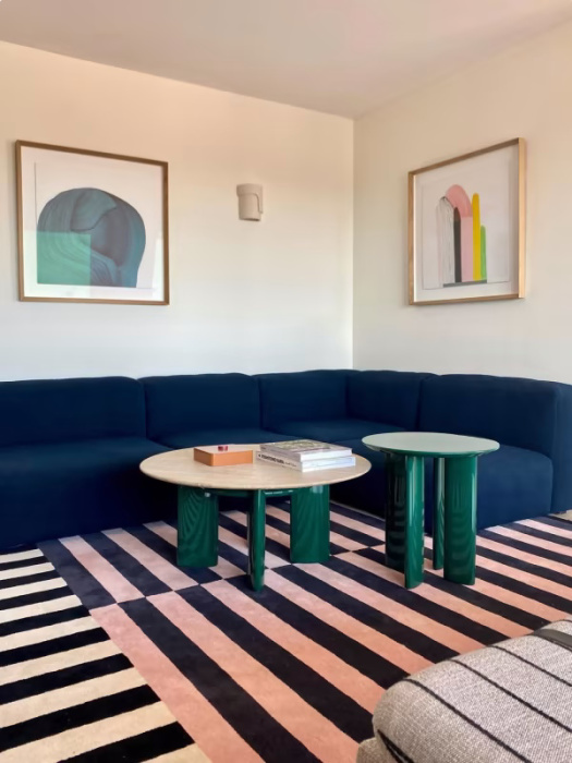 Плед Stripe, Hem