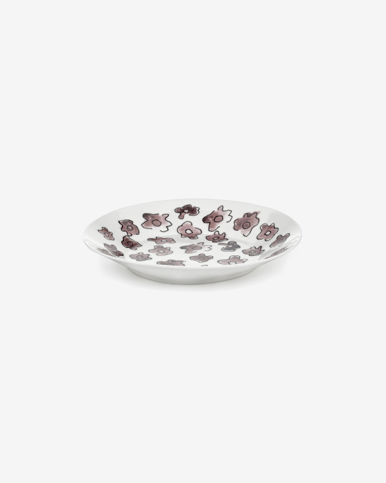 Набор из 2-х глубоких тарелок Deep Plate L Dark Viola Midnight Flowers, Serax