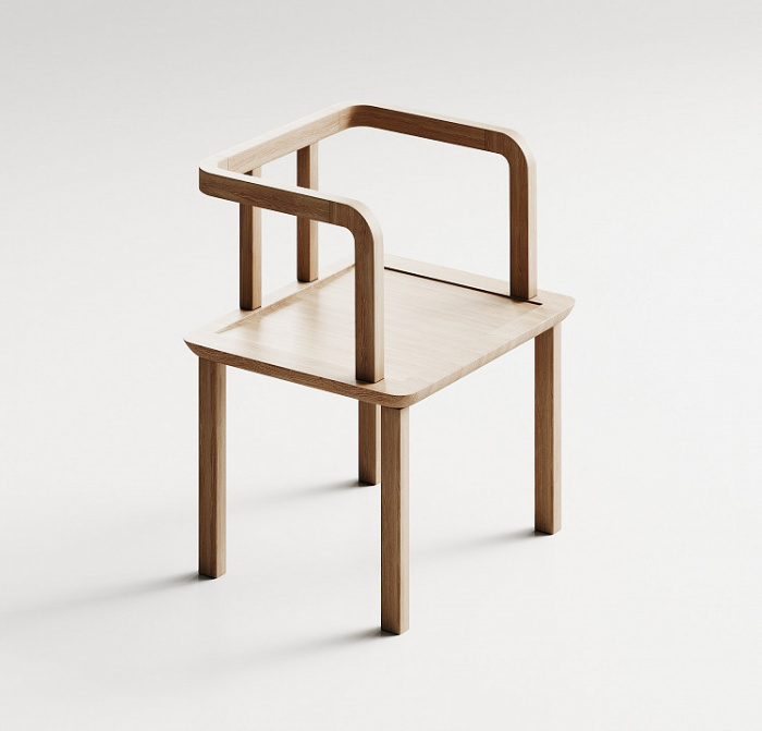 Стул Damien Chair, MODÉNATURE