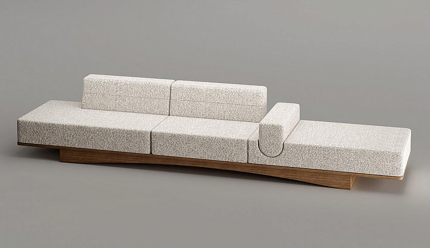 Диван Platto Sofa, MODÉNATURE