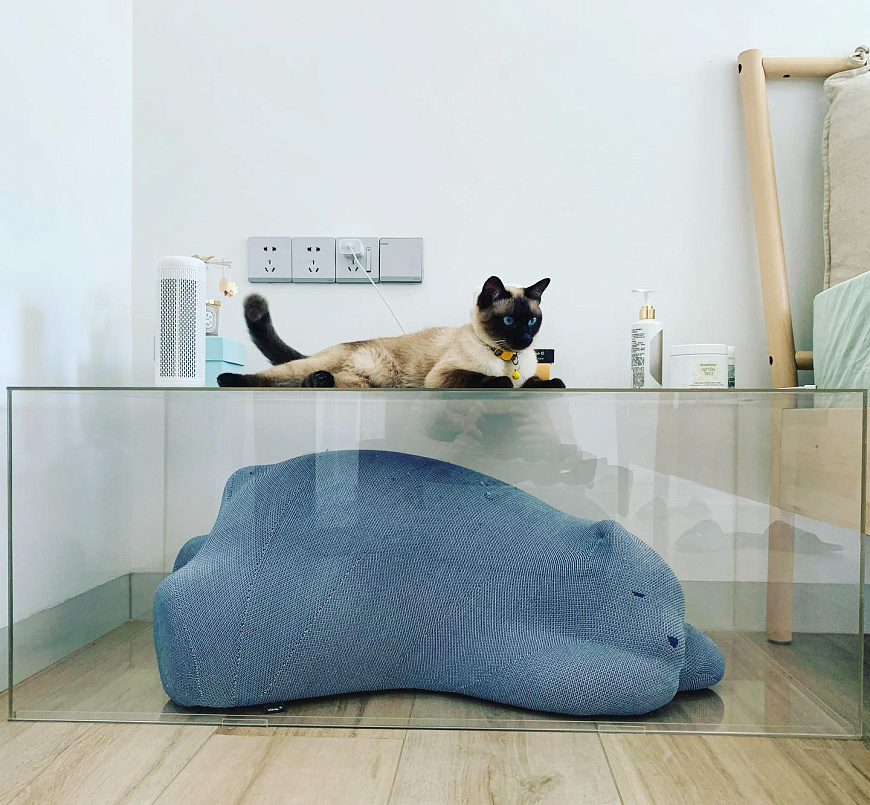 Пуф Resting Bear - Blue, Vitra