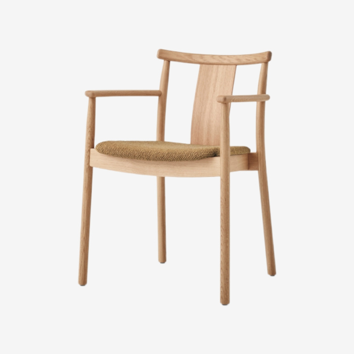 Стул Merkur Dining Chair with Armrests, Audo Copenhagen (ex. Menu)