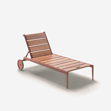 Уличный шезлонг Atlante Light / Wood, Flexform