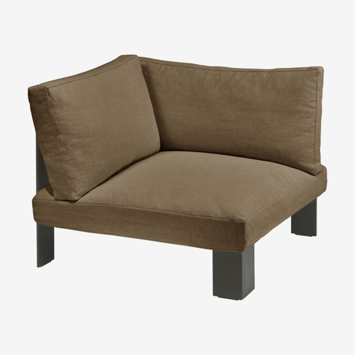 Уличная угловая скамья с подушкой Bench Corner Seat Incl Cushion Outdoor, Serax